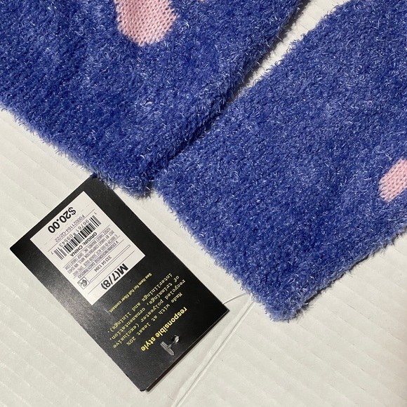 NWT Art Class Girl's Fuzzy Pullover Sweater - Purple NWT #ks03 - Picture 9 of 13